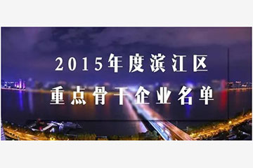 遠(yuǎn)望信息入選杭州濱江區(qū)重點(diǎn)骨干企業(yè)